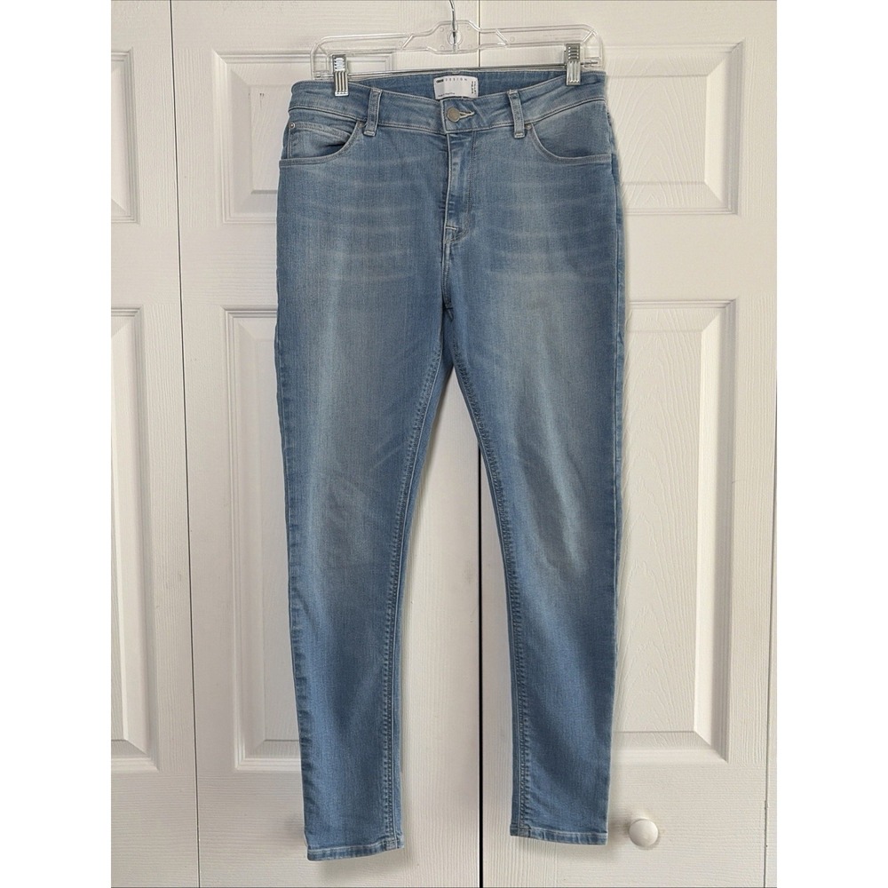 ASOS DESIGN Skinny Jeans Mens Size 32x30 Blue Stretch Denim Urban Modern Street